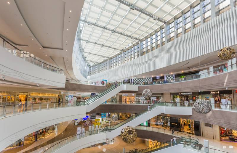 Limpieza en Centros Comerciales